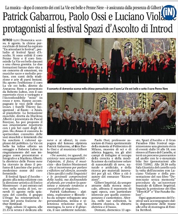 2017-08-12 La Vallee Patrick Gabarrou Paolo Ossi e Luciano Violante protagonisti al festival Ascolto di Introd