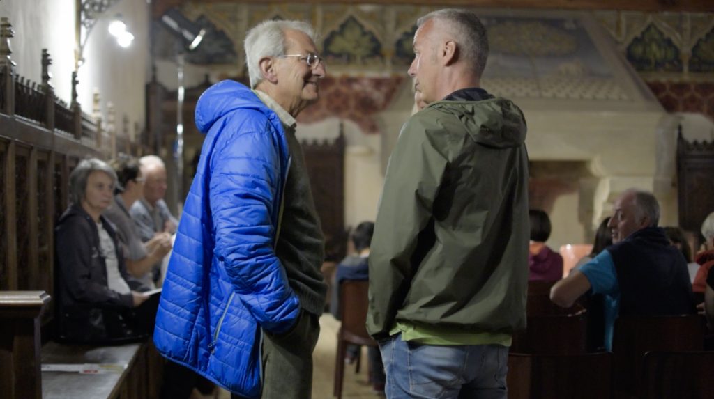 2017-08-13 Gran Paradiso Film Festival a Introd - Vittorio Anglesio e Corrado Brunet - Archivio FGP