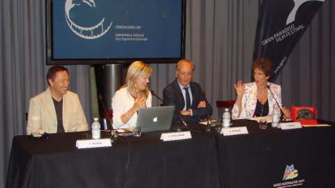 GPFF2018 Conferenza stampa Torino Franco Allera Luisa Vuillermoz Antonio Mingozzi AnnaPaola Venezia