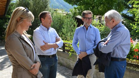 GPFF2018 Giuliano Amato Fabio Fazio Franco Allera Luisa Vuillermoz Interazione tra diversi: il sottile filo tra muri e confini De rerum natura Cogne