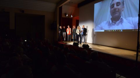 GPFF2018 Cerimonia Premiazione Luisa Vuillermoz Cogne