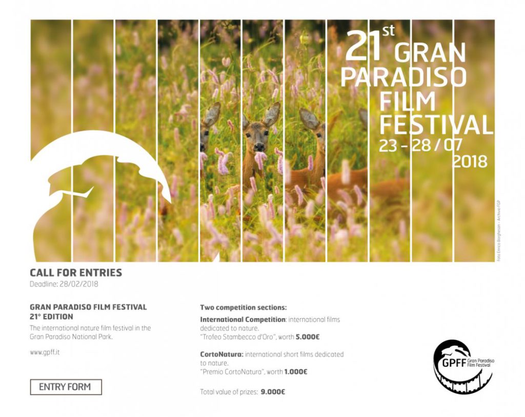 2017-09-22-CALL-FOR-ENTRIES-GPFF-2018 gran paradiso film festival call for entries