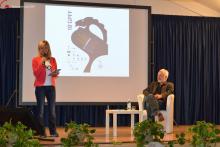 Luisa Vuillermoz e Francesco Bonami - Foto archivio FGP